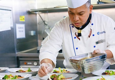 Exceptional cuisine & service 	  